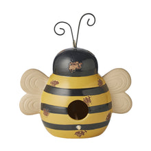 Load image into Gallery viewer, Bumble Bee Bird Hanging House 18.7x12.7x19cm
