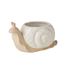 Load image into Gallery viewer, Snail Planter 25.4x14.2x15cm
