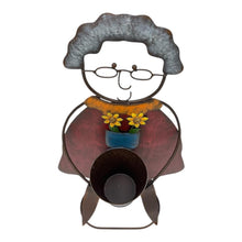 Load image into Gallery viewer, Colourful Nana w/Flower Pot 43x21.5x82cm
