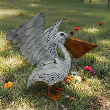 Load image into Gallery viewer, Flapping Pelican Statue 46x42x50cm
