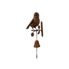 Load image into Gallery viewer, Door Post Bell W/Bird 16x15.5x41.5cm
