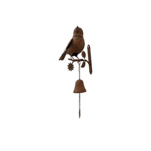 Load image into Gallery viewer, Door Post Bell W/Bird 16x15.5x41.5cm
