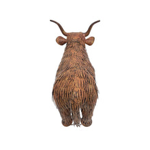 Load image into Gallery viewer, Highland Cow Garden Statue 64.5x35.5x53cm
