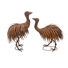 Load image into Gallery viewer, S/2 Rust Emu Chicks 32.39 × 16.51 × 45.72 cm/40 x 17.8 x 35cm
