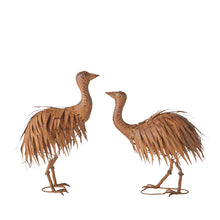 Load image into Gallery viewer, S/2 Rust Emu Chicks 32.39x16.51x45.72 cm/40x17.8x35cm
