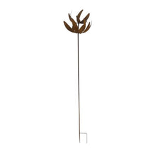 Load image into Gallery viewer, Lotus Wind Spinner Stake 29.2x29.2x152.4cm
