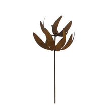 Load image into Gallery viewer, Lotus Wind Spinner Stake 29.2x29.2x152.4cm
