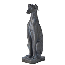 Load image into Gallery viewer, Majestic Sitting Greyhound Statue 35x26x82cm

