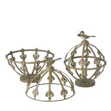 Load image into Gallery viewer, S/2 Aviary Ball Planters 34x40/29x37cm
