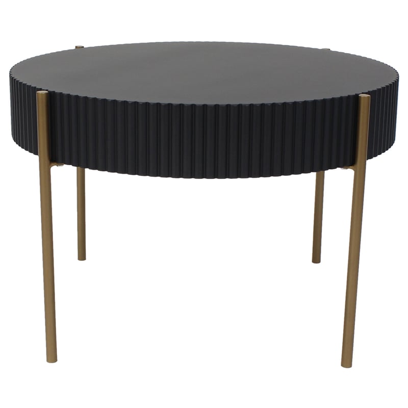 Eclipse Ribbed Coffee Table 60x60x35cm