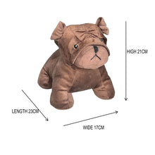 Load image into Gallery viewer, Chocolate Brown French Bulldog Door Stopper
