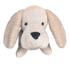 Load image into Gallery viewer, Beige Fabric Dachshund Door Stopper
