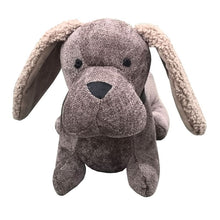 Load image into Gallery viewer, Brown Fabric Dachshund Door Stopper
