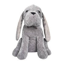 Load image into Gallery viewer, Grey Fabric Long-Eared Dog Door Stopper
