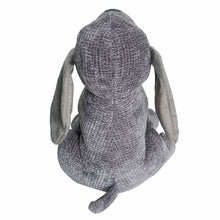 Load image into Gallery viewer, Grey Fabric Long-Eared Dog Door Stopper
