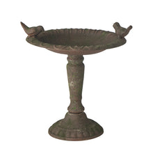 Load image into Gallery viewer, Small Standing Moss Bird Bath 29.5*27.5*29.5cm
