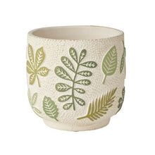 Load image into Gallery viewer, Leaf it to Me Pot Small 12.5x12.5x11.5 cm
