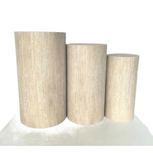 Load image into Gallery viewer, Set/3 Nested Pillar Displays 44*80/37*70/30*60cm
