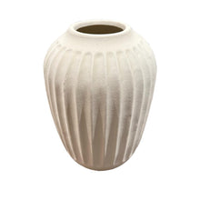 Load image into Gallery viewer, Camille White Vase 19x19x27cm

