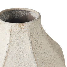 Load image into Gallery viewer, Metal White Washed Medium Vase 18.5x35.5
