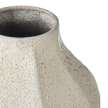 Load image into Gallery viewer, Metal White Washed Tall Vase 20x46
