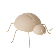 Load image into Gallery viewer, Taupe Ladybug Large 25.5x12.5

