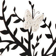 Load image into Gallery viewer, Laser-Cut Family w/ White Butterflies Wall Art 51x2.5x41cm
