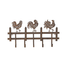 Load image into Gallery viewer, Chook Family 5-Hooks Wall Hanging 56x5.8x30cm
