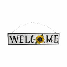 Load image into Gallery viewer, Sunflower Welcome Sign
