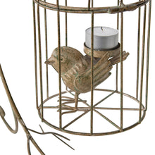 Load image into Gallery viewer, Birdcage on Stand Candleholder 18x28x42.5cm
