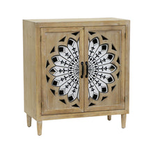 Load image into Gallery viewer, Emporium Mandala Fleur Double-Door Cabinet 79x40x89cm

