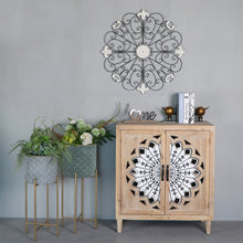 Load image into Gallery viewer, Emporium Mandala Fleur Double-Door Cabinet 79x40x89cm
