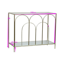 Load image into Gallery viewer, Aura Arch Console Table 100x40.5x80.5cm
