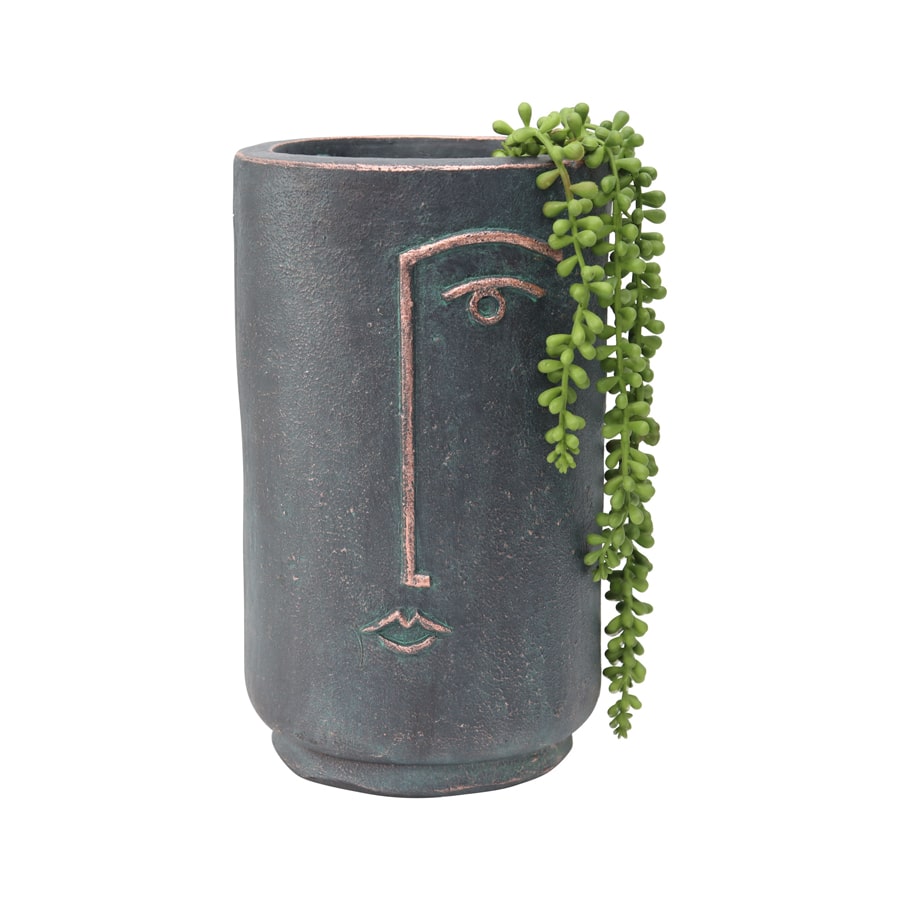 Tall Pablo Noir Planter 18x30cm