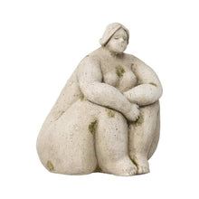 Load image into Gallery viewer, Sitting Lady Garden Statue 27x30x34cm
