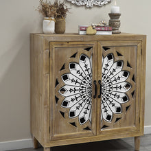 Load image into Gallery viewer, Emporium Mandala Fleur Double-Door Cabinet 79x40x89cm
