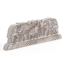 Load image into Gallery viewer, Handcrafted Elephant Family Tabletop Decor 31x2.5x10cm
