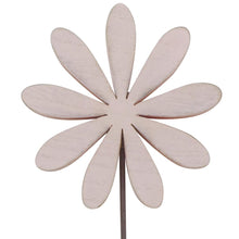 Load image into Gallery viewer, Set/2 Asst Size Pastel &amp; Rust Flowers on Base 14x7x36/10.5x5.5x27.5cm
