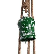 Load image into Gallery viewer, Handcrafted Antique Green Bells Hanging Garland 7x5x96-118cm
