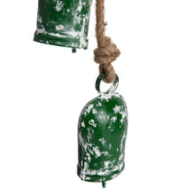 Load image into Gallery viewer, Handcrafted Antique Green Bells Hanging Garland 7x5x96-118cm

