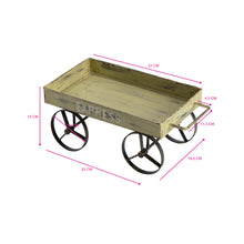 Load image into Gallery viewer, Handcrafted Vintage Farmers Cart 35x19x15cm
