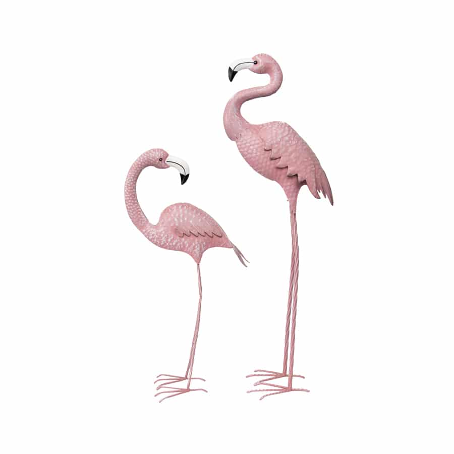 Set/2 Pale Pink Flamingo