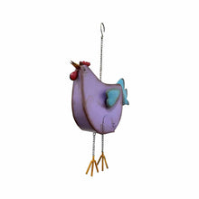 Load image into Gallery viewer, Hanging Chook Birdhouse w/Hearts 26x13x52cm
