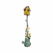 Load image into Gallery viewer, Garden Birdhouse in Watering Can 42x24x125cm
