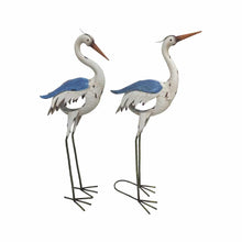 Load image into Gallery viewer, Set/2 Asst Egret Crane Couple 41x13x84/34.5x17x87cm
