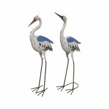 Load image into Gallery viewer, Set/2 Asst Egret Crane Couple 41x13x84/34.5x17x87cm
