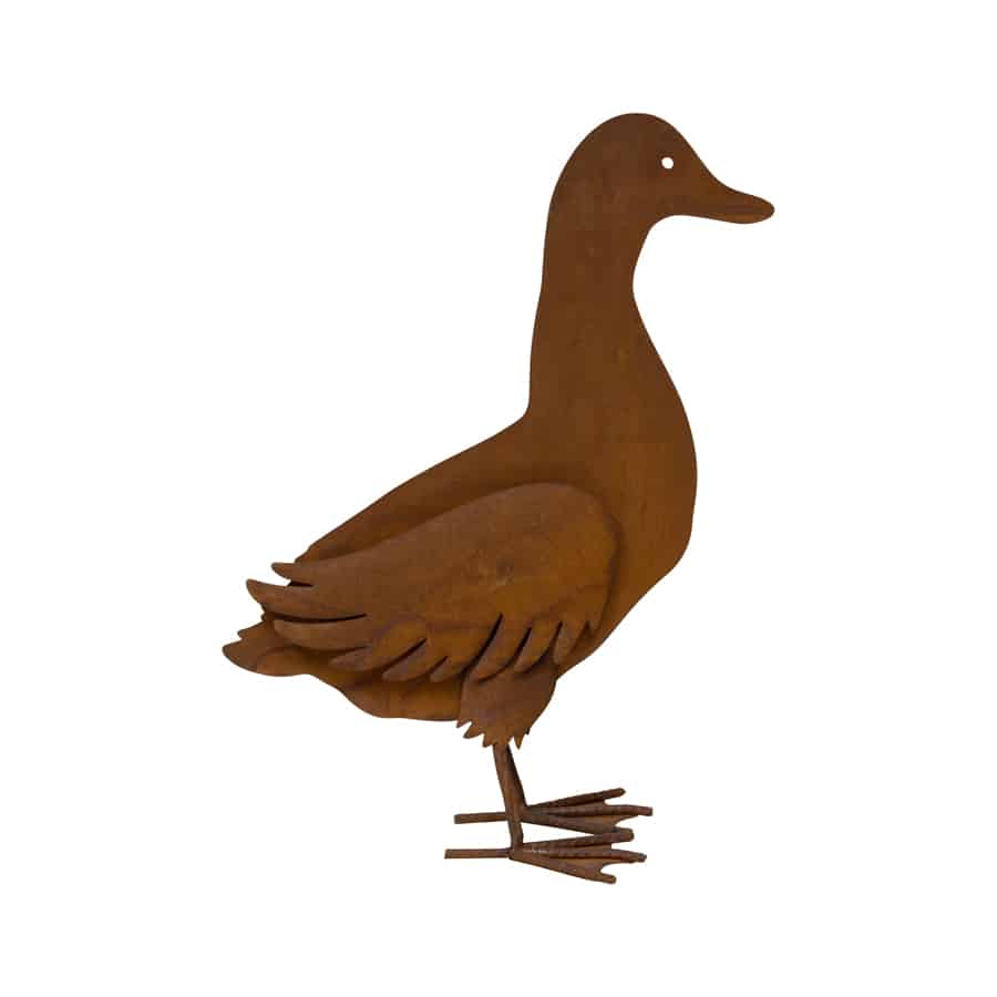 Rust Duck 32.5x16x40cm
