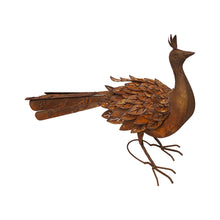Load image into Gallery viewer, Rust Peacock 88x22x44cm
