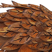 Load image into Gallery viewer, Rust Peacock 88x22x44cm
