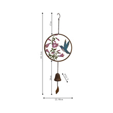 Load image into Gallery viewer, Bird Laser-Cut Hanging Bell 23x6x65cm
